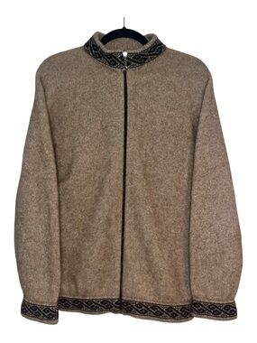 Lothlorian Women’s Full-Zip Cardigan Size Medium - Merino Wool Possum Fur Blend